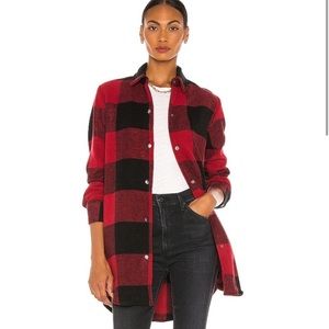 BB Dakota Eldridge Plaid Shirt Jacket